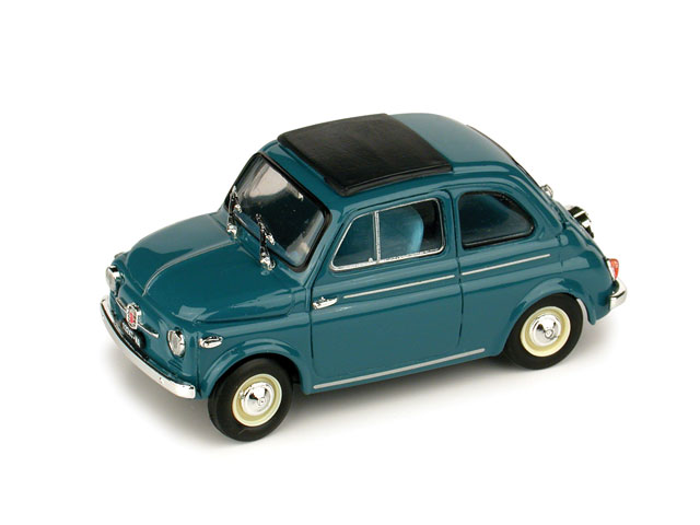 Fiat nuova 500 1959 tetto apribile chiusa colore disponibile Blu medio