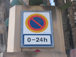 NO PARKING HERE -  SAGRADA FAMILIA - BARCELLONA